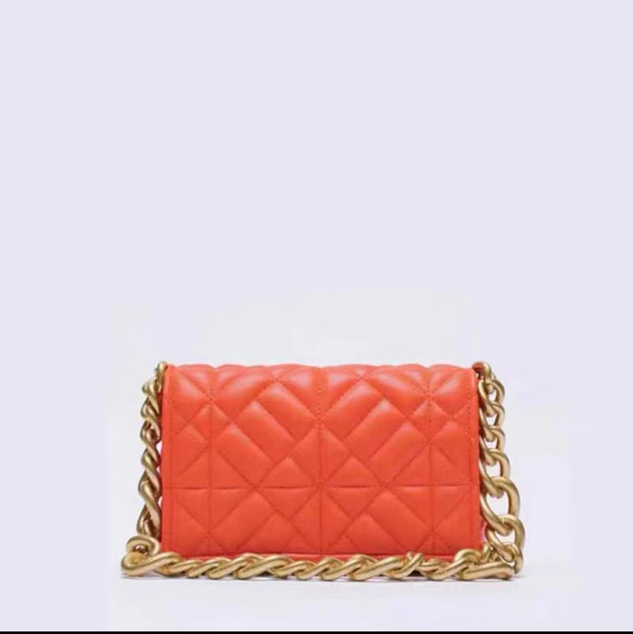 1637 Plaid Flap Small Chain Bag