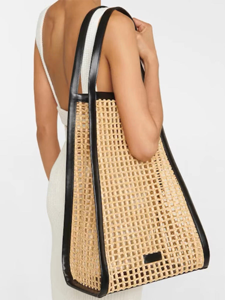 2127 hallow out women summer beach bag