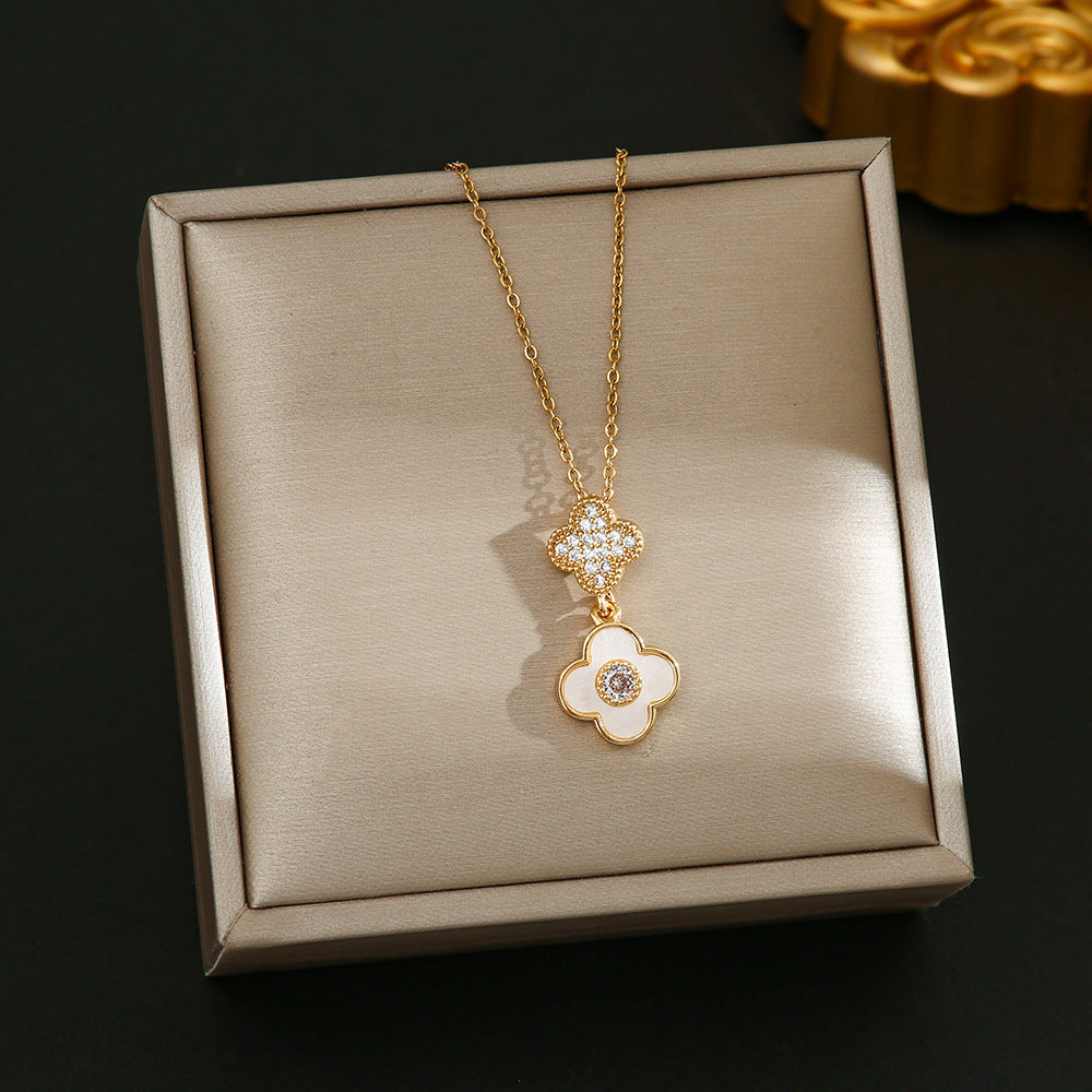1663 fashion desgin alloy necklace