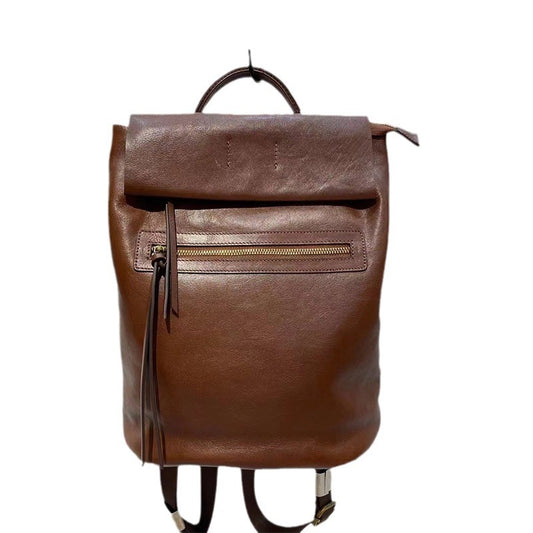 1898 vintage leisure leather backpack
