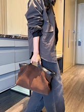 2834 large hobo in suede