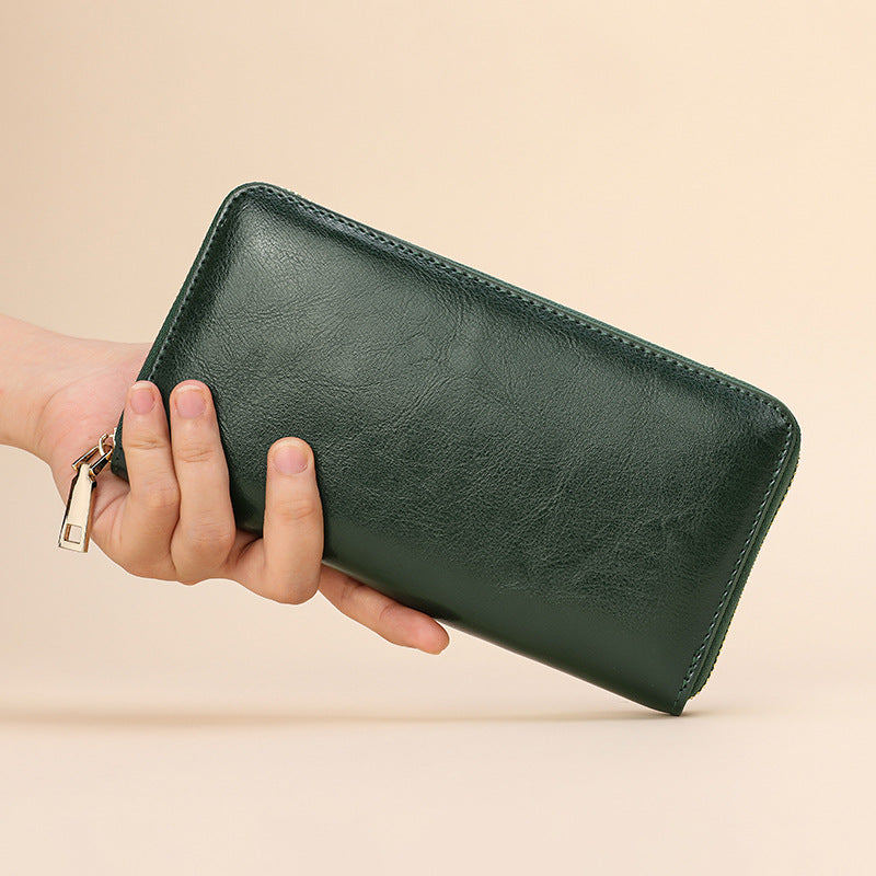 HW5 long zipper wallet