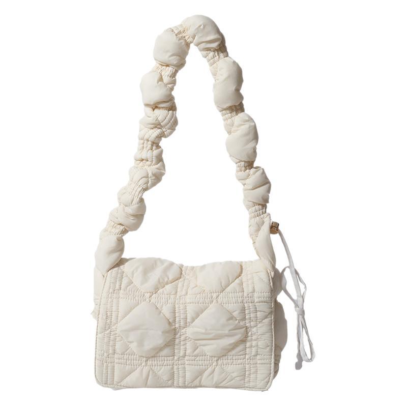 1668 nylong plaid crossbody bag