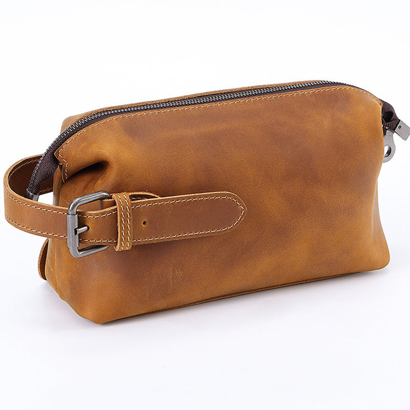 1644 customize vintage cosmetic bag men clutch wash bag