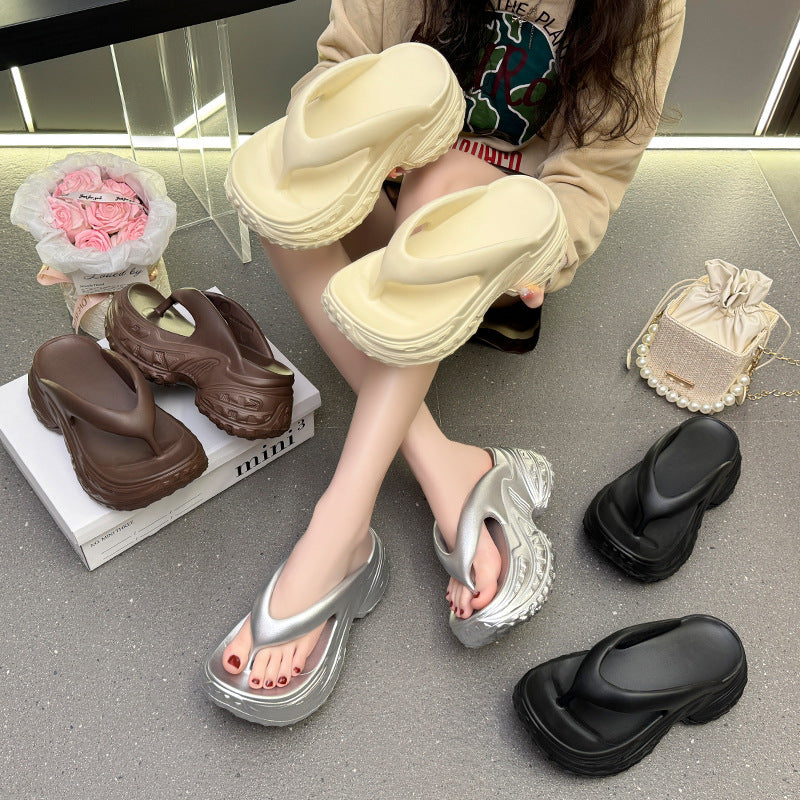 4562 casual platform flip flop