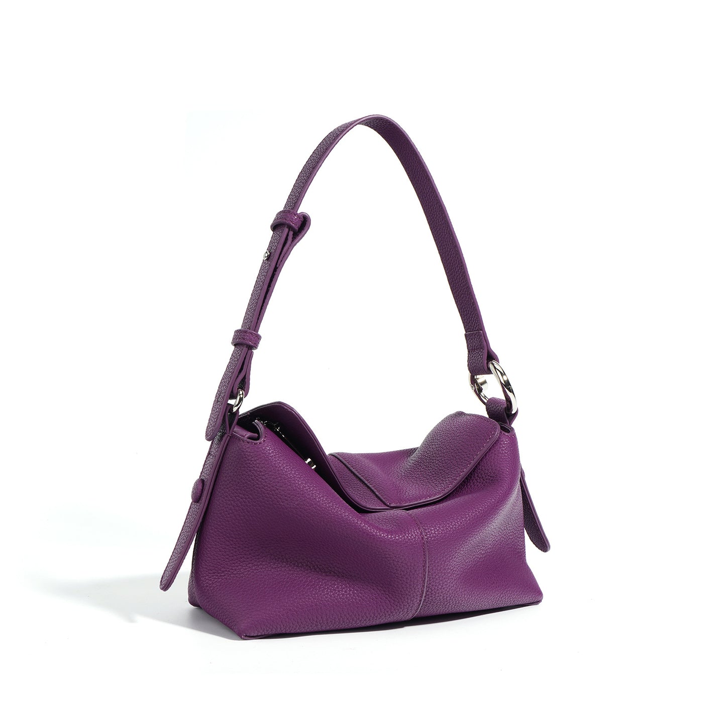 1695 solid casual crossbody bag leather purse