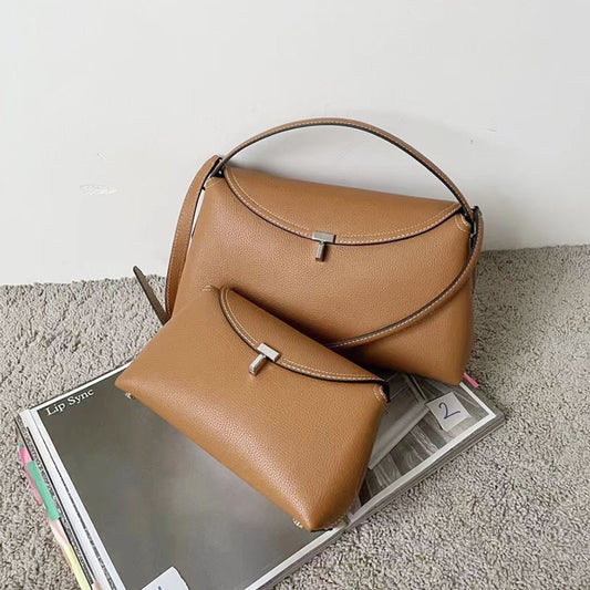 1623 Classic women leather bag soft handbag