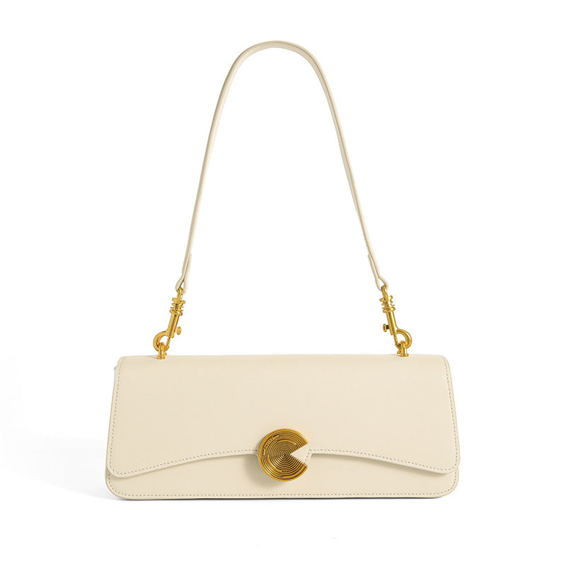 1753 flap baguette shoulder bag