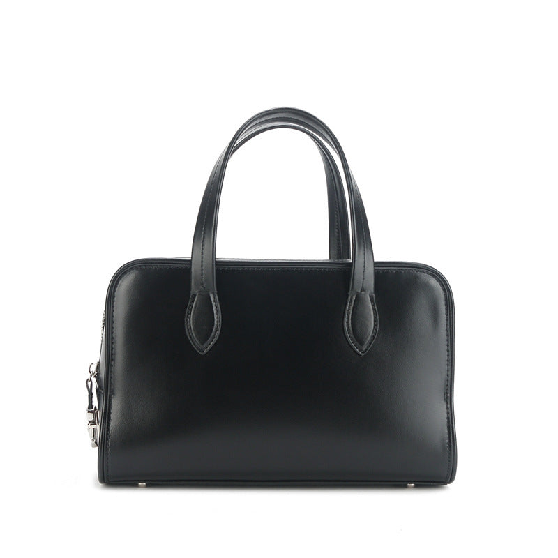1730 genuine leather boston ol handbag