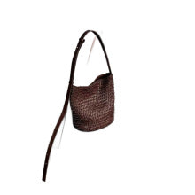 2720 small size cowhide handmade bucket bag