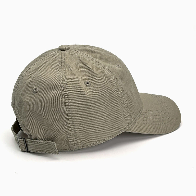 1722 unisex solid cotton baseball cap