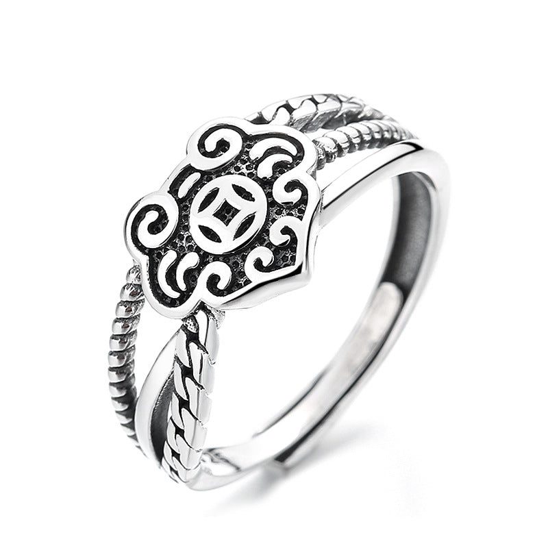 1664 925 silver ring