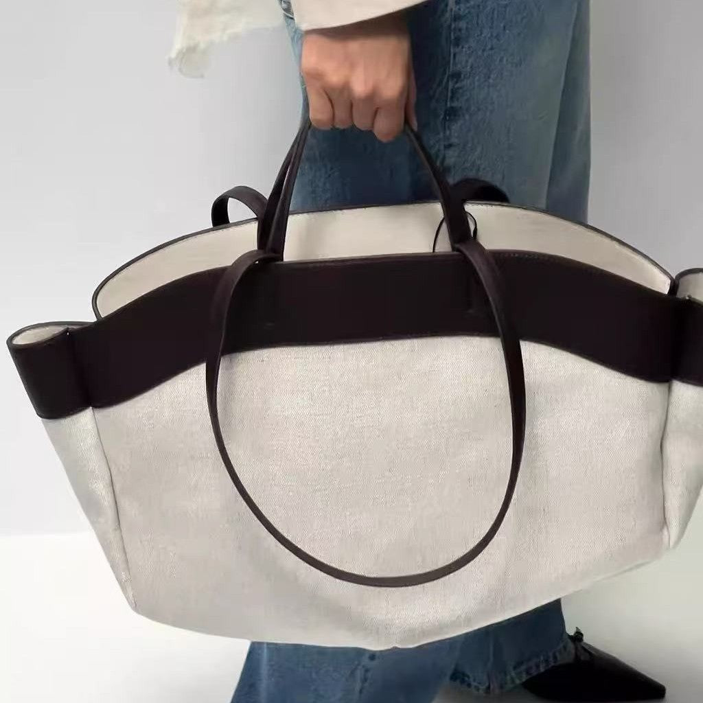 2141 large canvas shopping totes