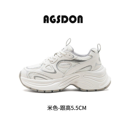 2140 new design silver casual mesh sneaker