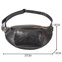 2657 large capacity leather chest bag