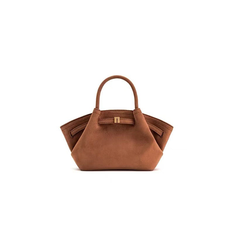 1770 suede leather women handbag