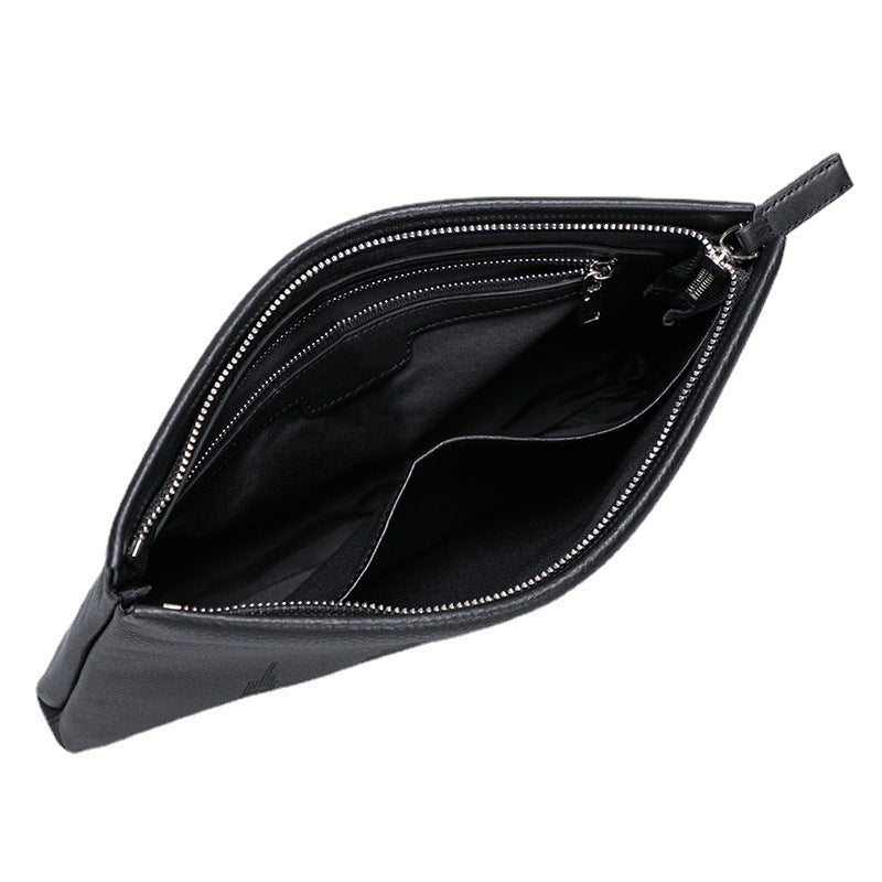 1802 genuine leather men's clutch