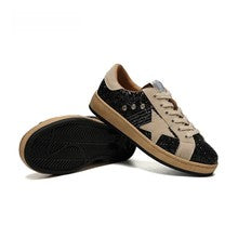 2684 vintage style glitter sneaker