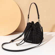2250 mini woven bucket bag