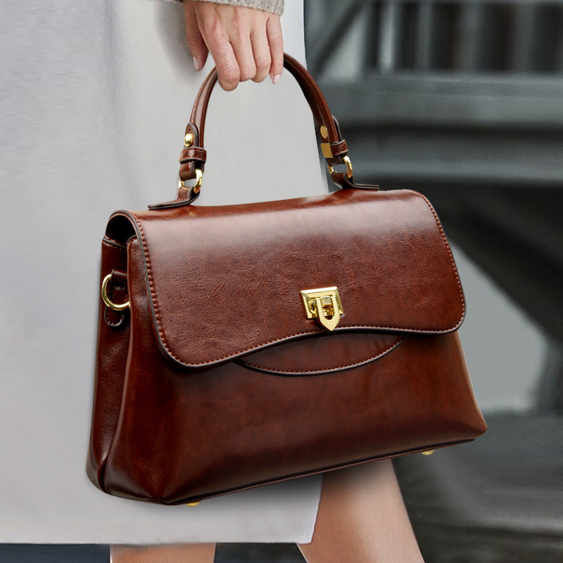 2770 women's genuine leather handbag