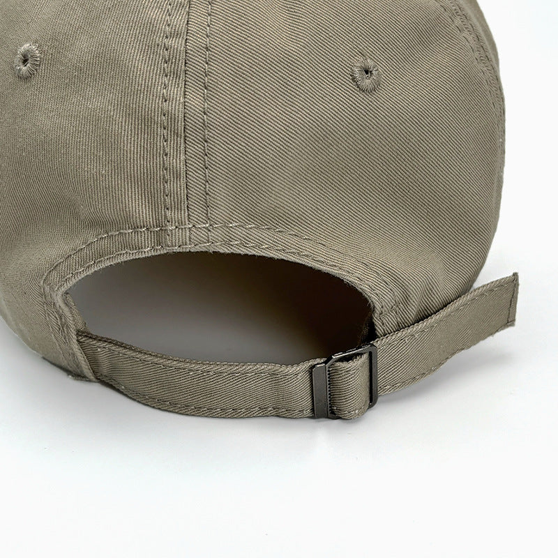 1722 unisex solid cotton baseball cap