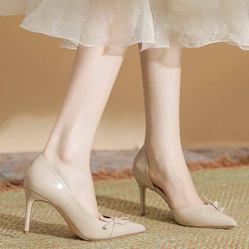 2397 women patent high heel pumps
