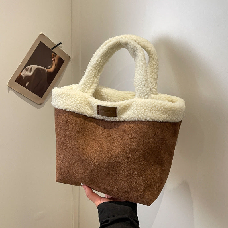 1917 lamb wool reversible totes