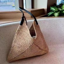 1425 new design woven handbag