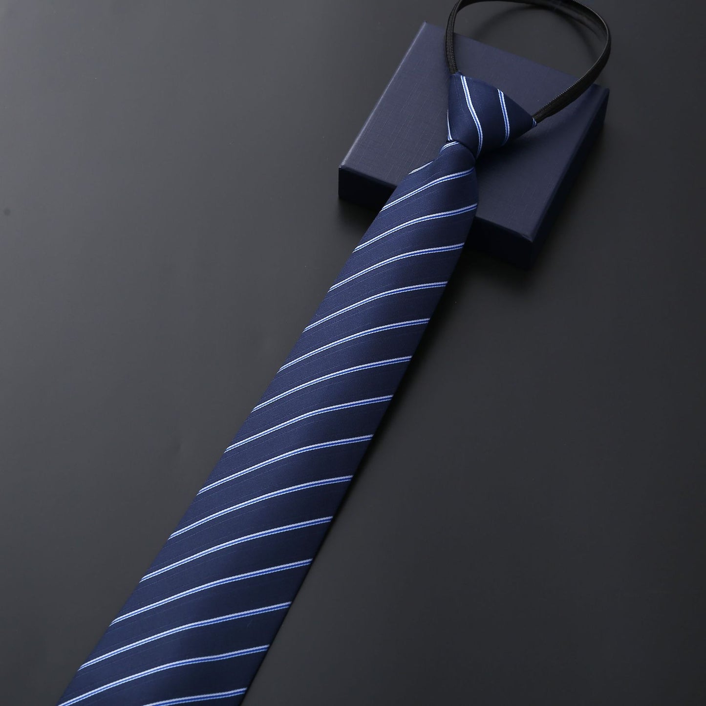 1858  stripe necktie