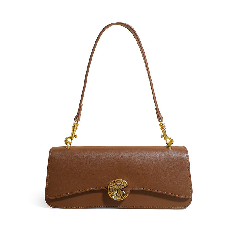 1753 flap baguette shoulder bag