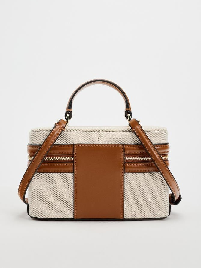 2320 canvas zipper crossbody bag