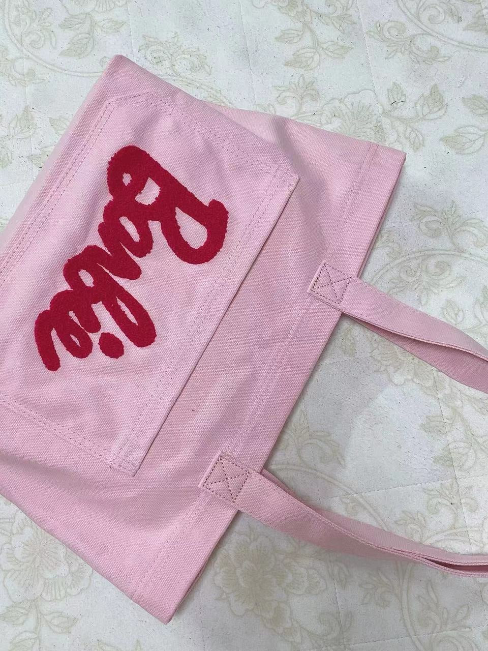 1953 embroidery canvas handbag