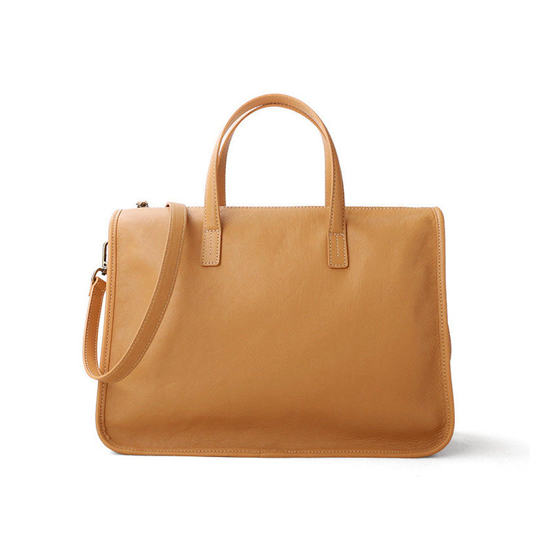 2277 genuine leather briefcase handbag