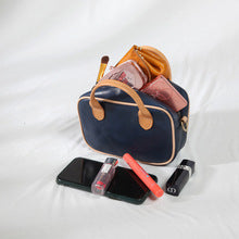 2459 genuine leather mini boston handbag