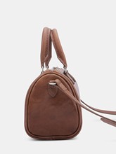 2626 Vintage cowhide boston handbag