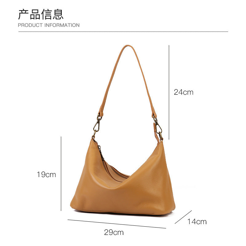 1746 flap soft hobo casual underarm bag