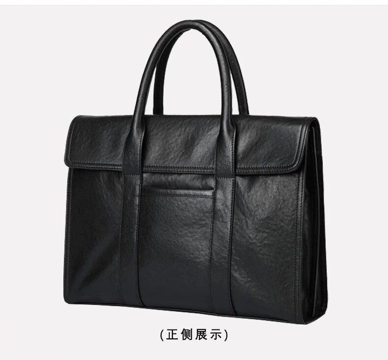 1757 men's office handbag laptop briefcase
