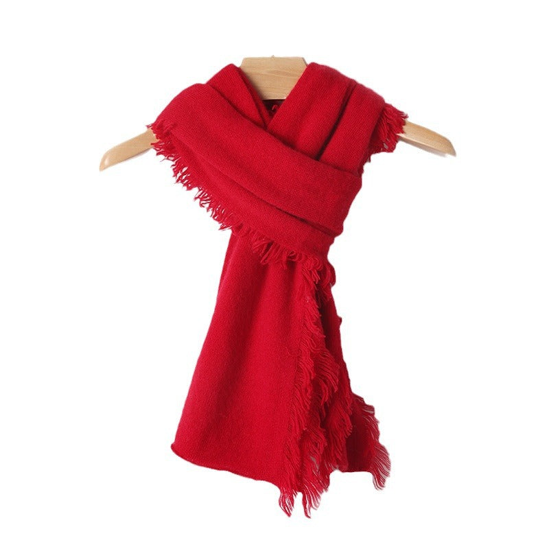 SF1 winter soft warm scarf thick shawl