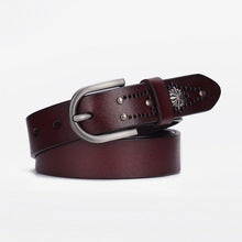 2213 vintage cow leather men's belt