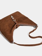 2751 vintage handbag in suede