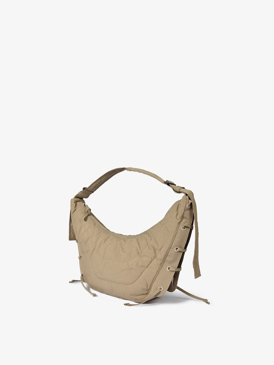 1795 large nylon casual hobo bag