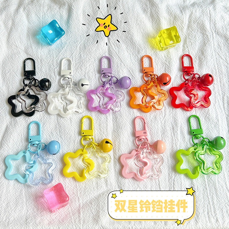 4196 acrylic star keychain