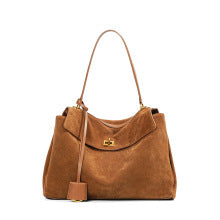 2642 large capacity suede handbag 3 sizes