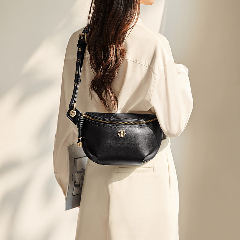 1401 casual belt bag chain chest bag