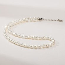 2222 pearl collar necklace