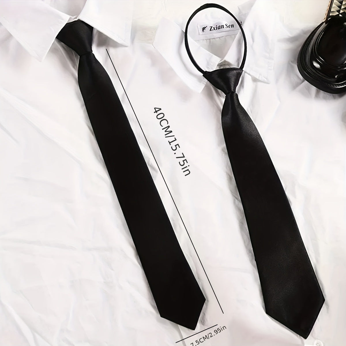 798 black necktie