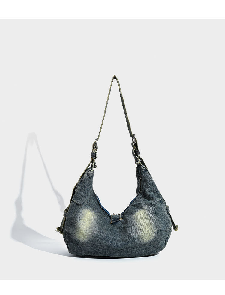 2335 casual denim shoulder bag