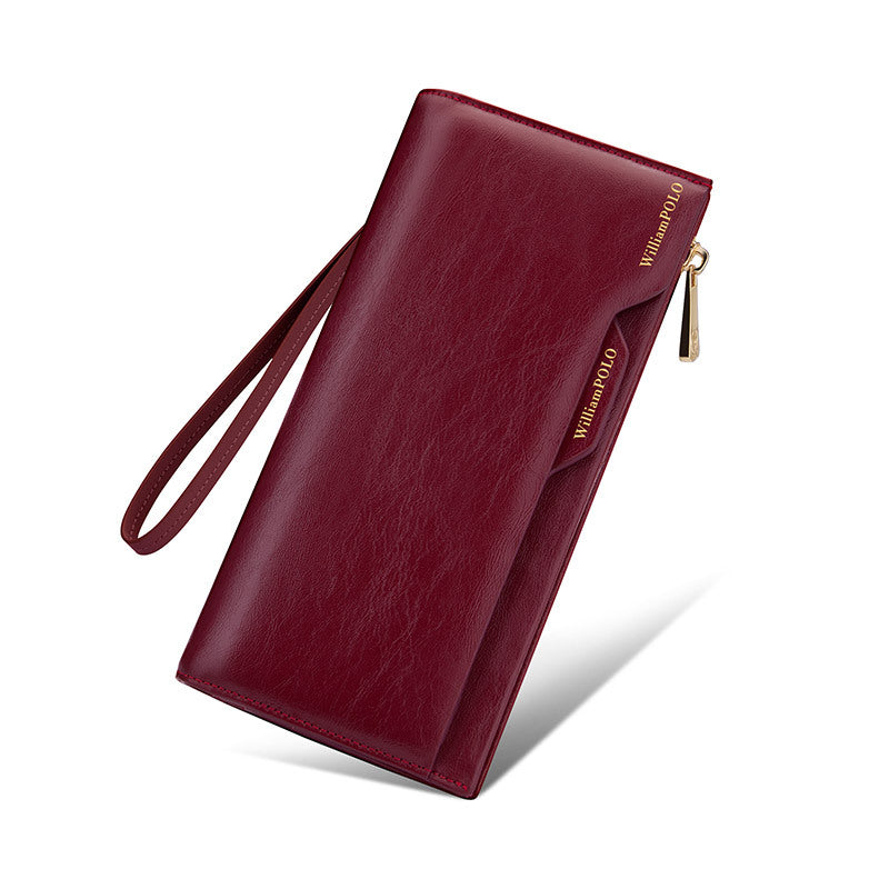 1825 genuine leather wrist wallet