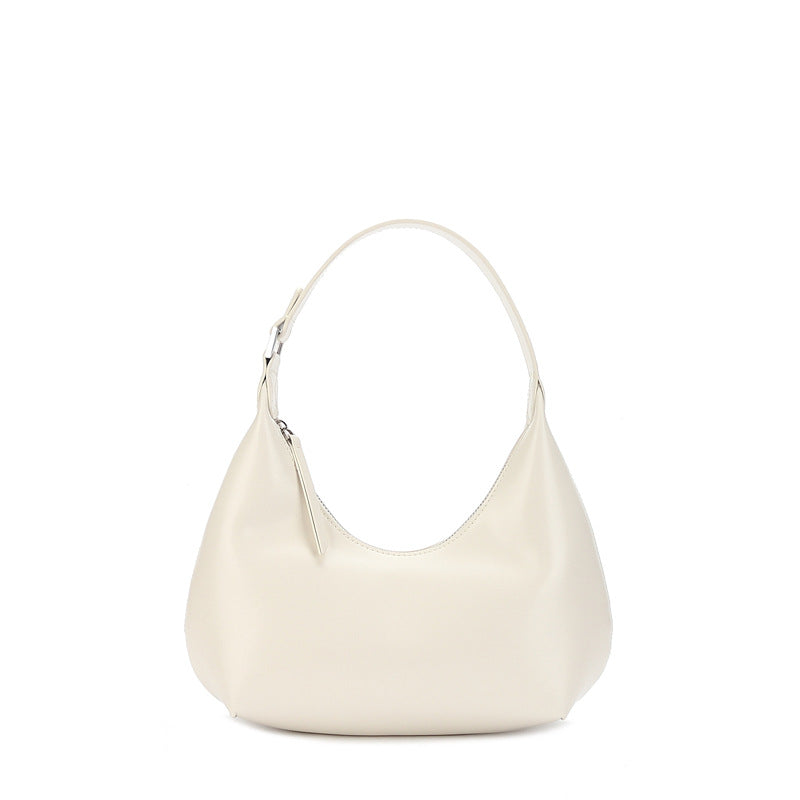 1756 patent leather half moon hobo handbag