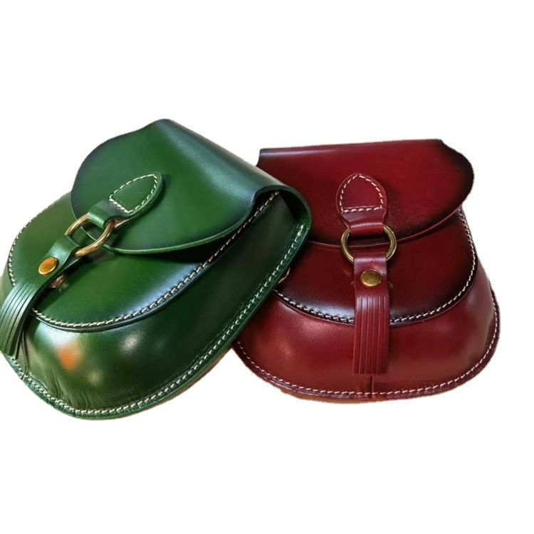 1732 handmade women saddle crossbody bag